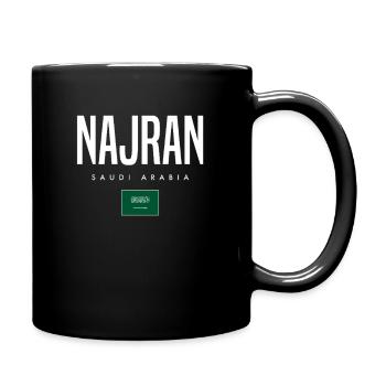 Najran, Saudi Arabia - Full Colour Mug - black - Right