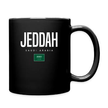 Jeddah, Saudi Arabia - Full Colour Mug - black - Right