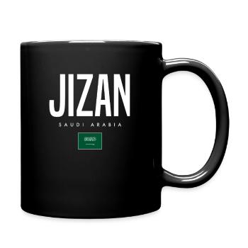 Jizan, Saudi Arabia - Full Colour Mug - black - Right