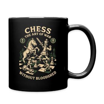 Chess Art Design Dicton Drôle Pour Jeu De Société - Mug uni - noir - Droite