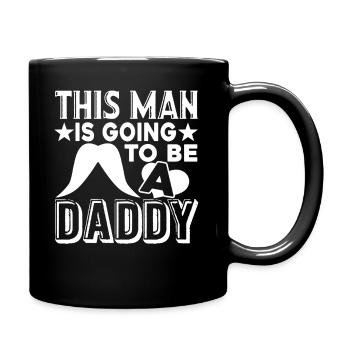 Father's Day This Man Going To Be A Daddy - Full Colour Mug - black - Right