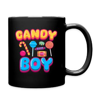 Candy Boy Bonbons Sucettes - Mug uni - noir - Droite