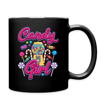 Candy Girl Candy Candies - Full Colour Mug - black - Right