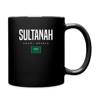 Sultanah, Saudi Arabia - Full Colour Mug - black - Right