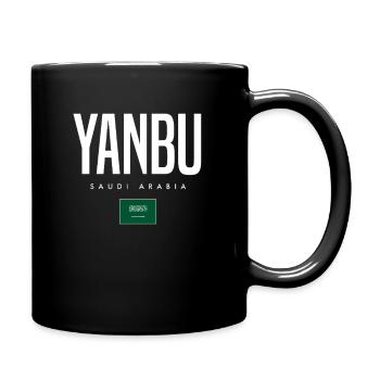 Yanbu Saudi Arabia - Full Colour Mug - black - Right