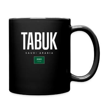 Tabuk Saudi Arabia - Full Colour Mug - black - Right