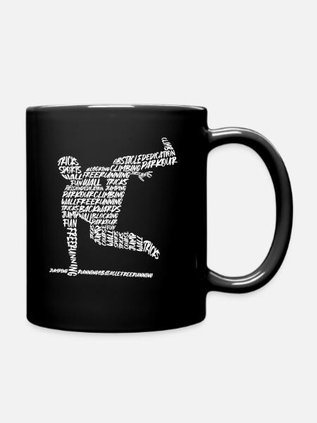 Parkour Freerunning Freerunner Parkour Runner - Mug uni - noir