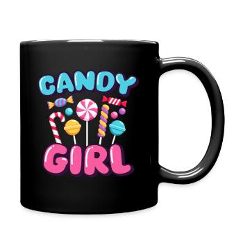 Candy Girl Candy Candies - Full Colour Mug - black - Right