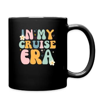 In My Cruise Era / Vacation for Ocean & Ship Lover - Full Colour Mug - black - Right