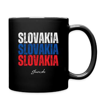 I love Slovakia, Slovak pride - Full Colour Mug - black - Right