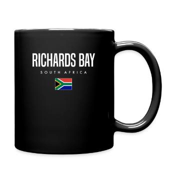 Richards Bay, South Africa - Full Colour Mug - black - Right