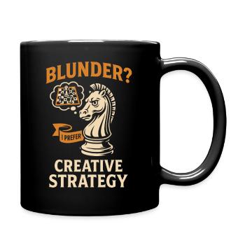 Carver? I prefer creativity - Full Colour Mug - black - Right