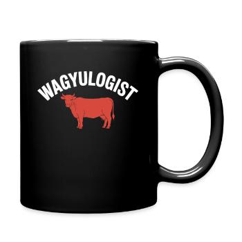 Wagyulogist Wagyu Beef Grill Master Japan Steak - Full Colour Mug - black - Right