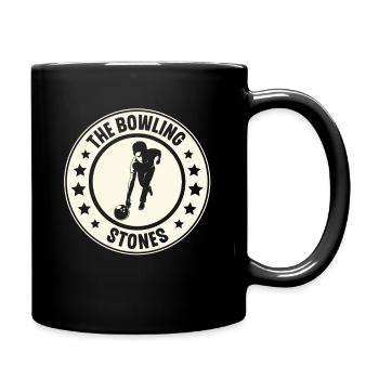Bowling - Mug uni - noir - Droite