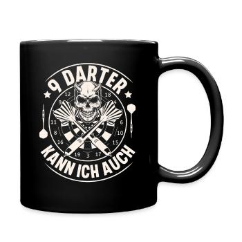 Darts - Tasse einfarbig - Schwarz - Rechts