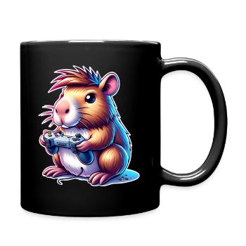 Capybara Gaming - Full Colour Mug - black - Right
