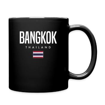 Bangkok, Thaïlande - Mug uni - noir - Droite