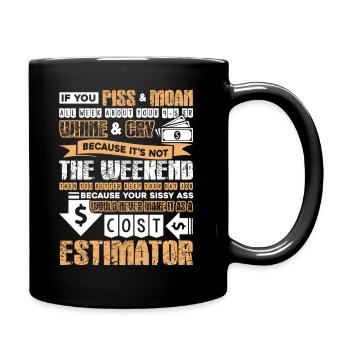Cost Estimator Proud Cost Estimator - Full Colour Mug - black - Right