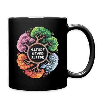 T-shirt Arbre de Vie - Mug uni - noir - Droite