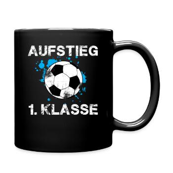 Football Rise First Class Design - Full Colour Mug - black - Right