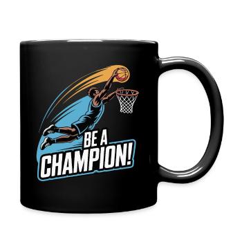 JOUER À BE A CHAMPION - Mug uni - noir - Droite