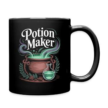 Magic Potion Brewer T-Shirt - Full Colour Mug - black - Right