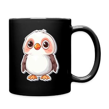 Cockatoo - Full Colour Mug - black - Right