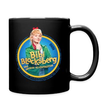 Bibi Blocksberg Film Große Hexentreffen Bibi - Tasse einfarbig - Schwarz - Rechts