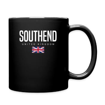 Southend England Großbritannien - Tasse einfarbig - Schwarz - Rechts