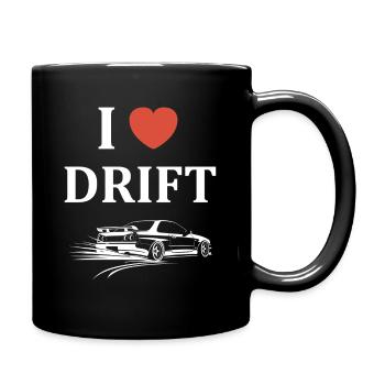 Design Drift Racing Car Passion - Mug uni - noir - Droite