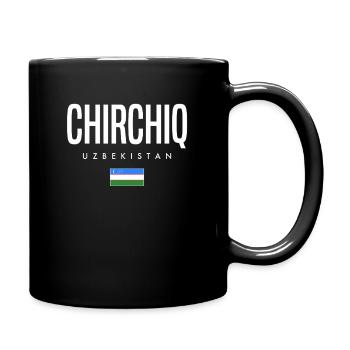 Chirchiq, Ouzbékistan - Mug uni - noir - Droite