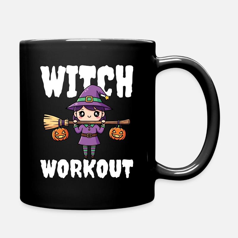 HEXE WORKOUT - HEXE HALLOWEEN - Tasse einfarbig - Schwarz