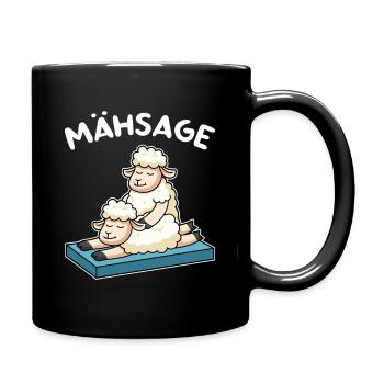 Mouton Massage Physiothérapie Masseur Mouton - Mug uni - noir - Droite