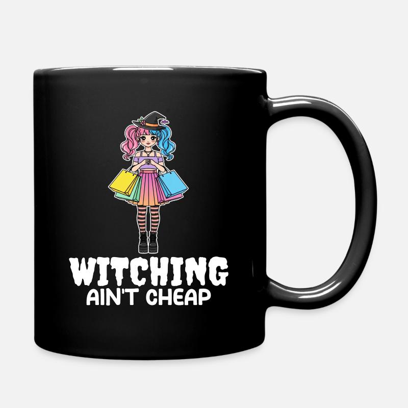 HEXEREI IST NICHT BILLIG - HEXEREI HALLOWEEN - Tasse einfarbig - Schwarz