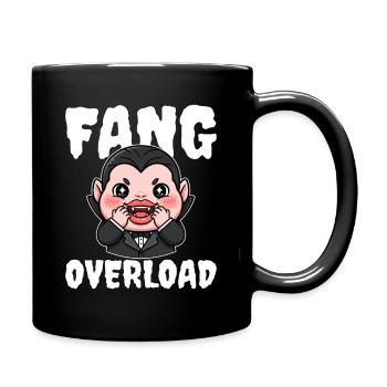 FANG_OVERLOAD - Mug uni - noir - Droite