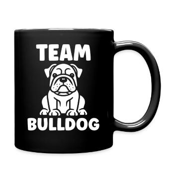 Bulldog Love T-shirt - Full Colour Mug - black - Right