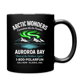 ArcticWonders Chemise rétro Polarfun Alaska - Mug uni - noir - Droite