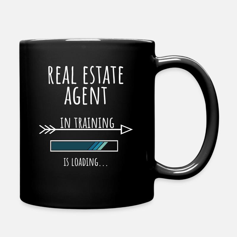 Agent immobilier Don Profession Formation - Mug uni - noir