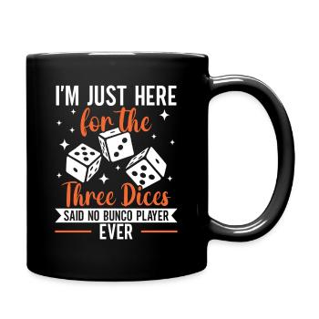 Bunco Squad Dice Player Board Games Gift - Full Colour Mug - black - Right