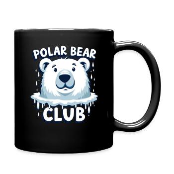 Polar Bear Club Eisschwimmer - Tasse einfarbig - Schwarz - Rechts