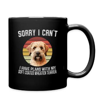 T-shirt humoristique Wheatweiner Terrier Citation - Mug uni - noir - Droite