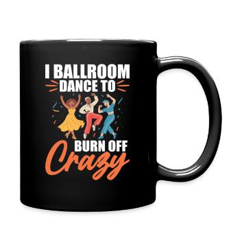 Danseuse de salon Cadeau Partenaire de danse - Mug uni - noir - Droite
