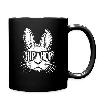 Hip Hop Culture 80s 90s Throwback Old School Vibes - Full Colour Mug - black - Right
