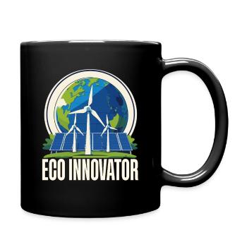 Environnementaliste, Énergie renouvelable, Eco-innovateur - Mug uni - noir - Droite