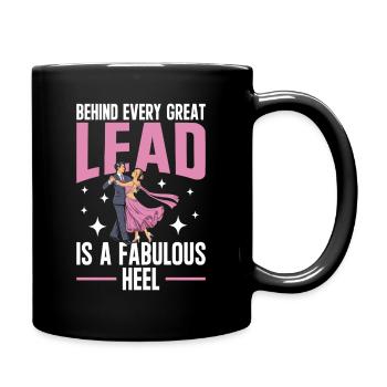 Danse de salon Valse Danse Tango - Mug uni - noir - Droite