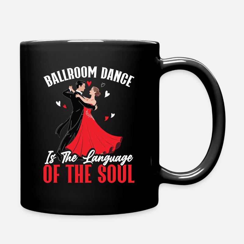 Danse de salon Langage De Mon Âme - Mug uni - noir