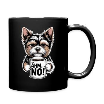 Yorkshire Terrier Café Buddy Chien avec Humour - Mug uni - noir - Droite