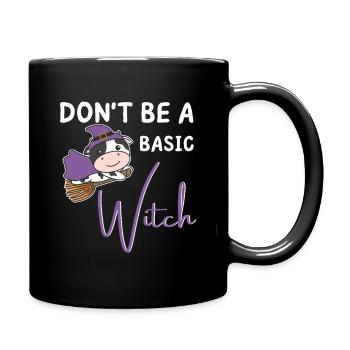 Vache Halloween Sorcière Les sorcières ne sont pas une sorcière de base - Mug uni - noir - Droite