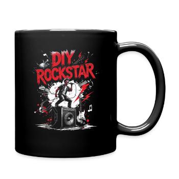 Karaoke Karaoke Singers - Full Colour Mug - black - Right