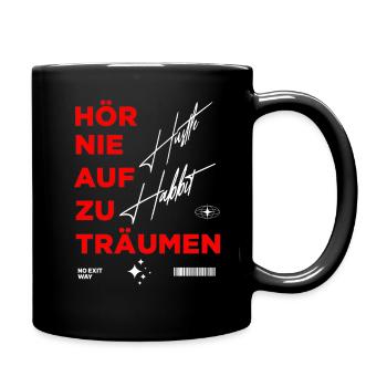 Motivational Trend Graphic Print Design - Full Colour Mug - black - Right
